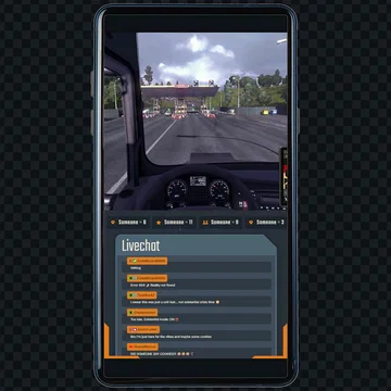 Vertical Gameplay Scene for Truck Simulators - Logistica