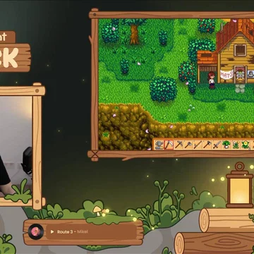 Pause Scene for Cozy Streams - Woodlume