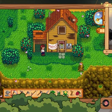 Gameplay Scene for Cozy Streams - Woodlume