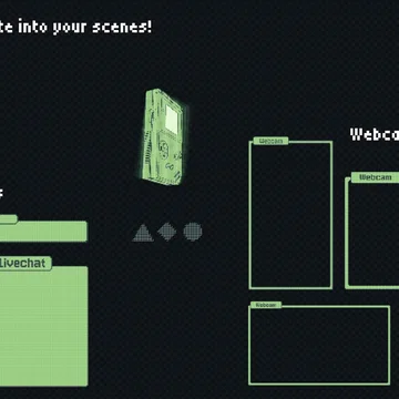 Assets Scene for Retro Games - DotMatrix