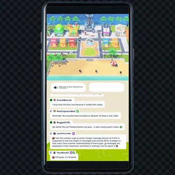Vertical Gameplay Scene for Tomodachi Life - Utopia