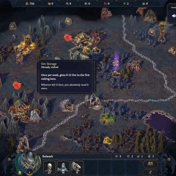 Overworld Scene for Heroes of MIght and Magic - Olden Era - Hexrealm