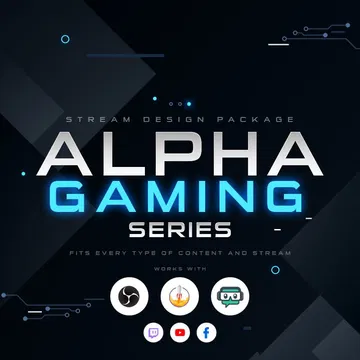 AlphaGaming Stream Overlay Pack