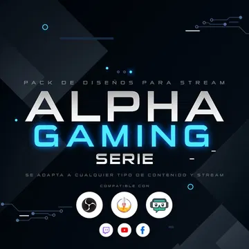 AlphaGaming Stream Overlay Pack