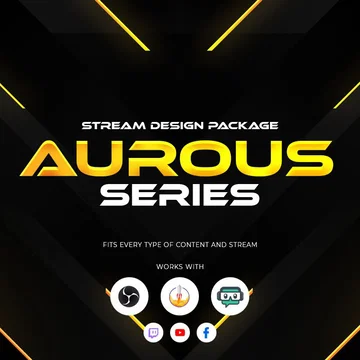 Aurous Stream Overlay Pack