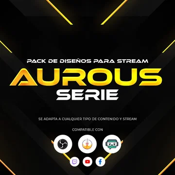 Aurous Stream Overlay Pack