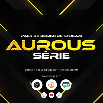 Aurous Stream Overlay Pack