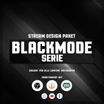 Blackmode Stream Overlay Pack
