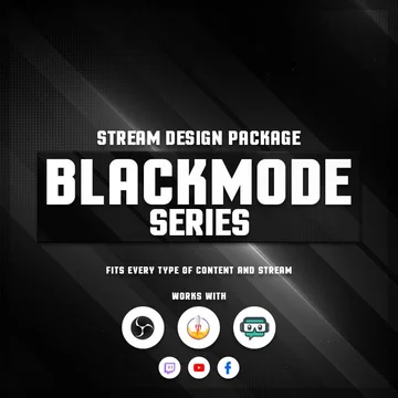 Blackmode Stream Overlay Pack