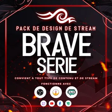 Brave Stream Overlay Pack