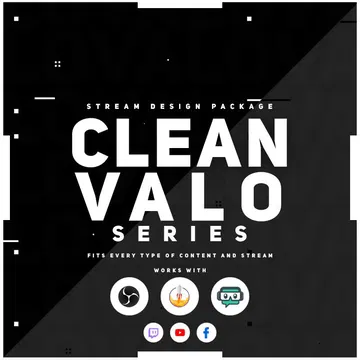 CleanValo Stream Overlay Pack