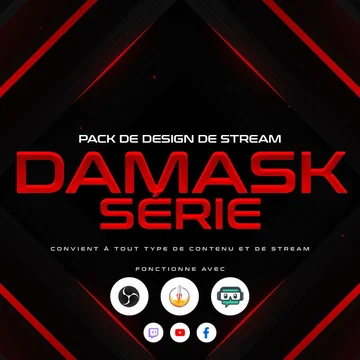 Damask Stream Overlay Pack