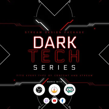 DARKTECH Stream Overlay Pack