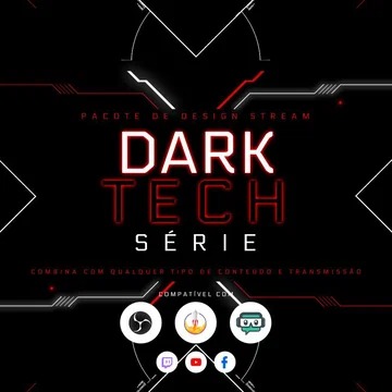 DARKTECH Stream Overlay Pack