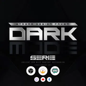 Darkmode Stream Overlay Pack