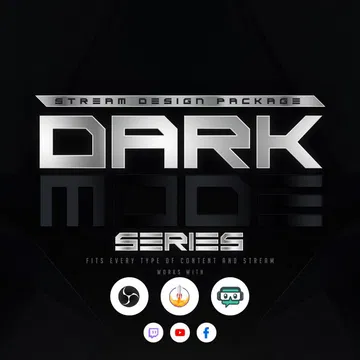 Darkmode Stream Overlay Pack