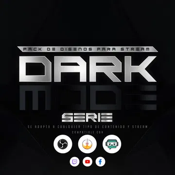 Darkmode Stream Overlay Pack
