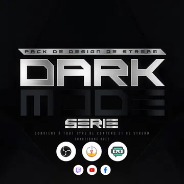 Darkmode Stream Overlay Pack