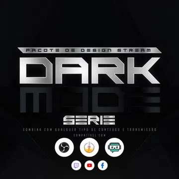 Darkmode Stream Overlay Pack