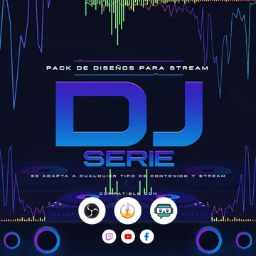 Dj Stream Overlay Pack