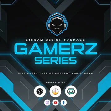 Gamerz Stream Overlay Pack