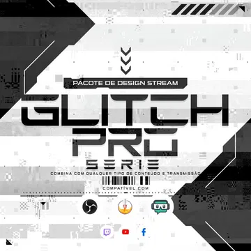 GlitchPro Stream Overlay Pack