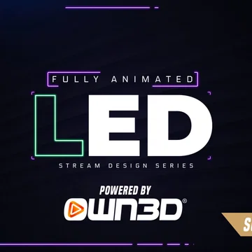 LED Stream Overlay Pack