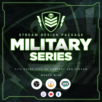 Military Stream Overlay Pack