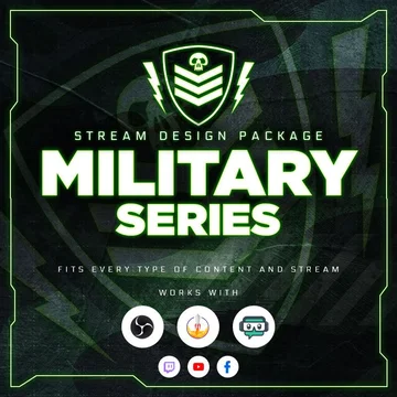 Military Stream Overlay Pack