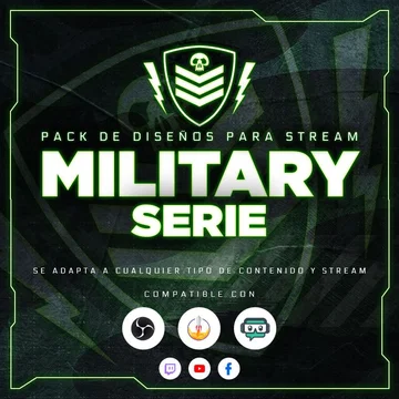 Military Stream Overlay Pack