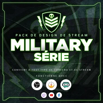 Military Stream Overlay Pack