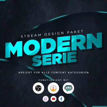 Modern Stream Overlay Pack