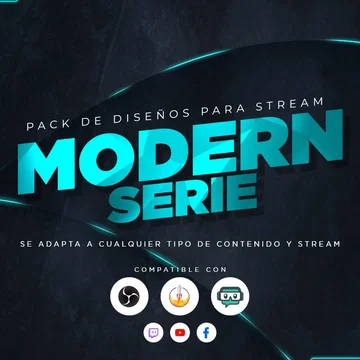 Modern Stream Overlay Pack