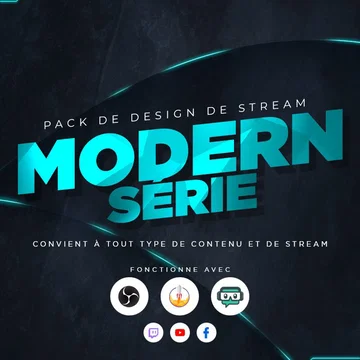 Modern Stream Overlay Pack