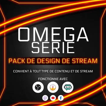 Omega Stream Overlay Pack