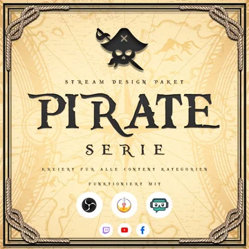 Pirate Stream Overlay Pack
