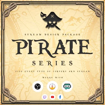 Pirate Stream Overlay Pack