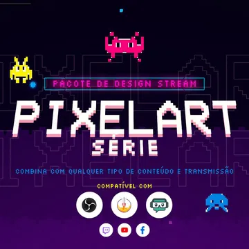 Pixelart Stream Overlay Pack