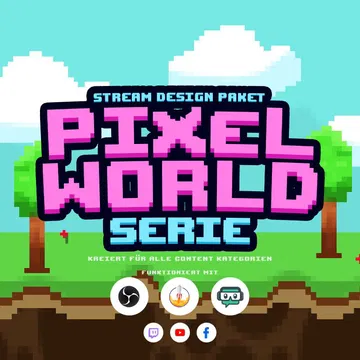 PixelWorld Stream Overlay Pack