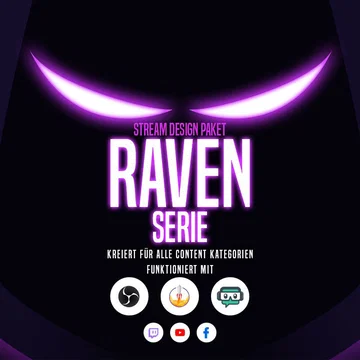 Raven Stream Overlay Pack