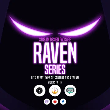 Raven Stream Overlay Pack