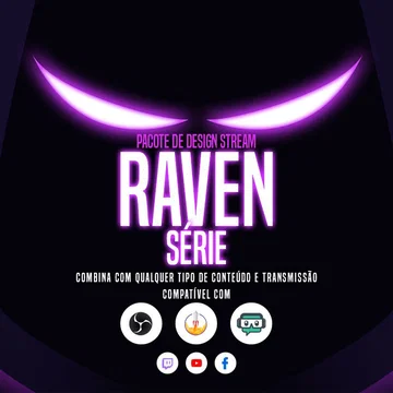 Raven Stream Overlay Pack