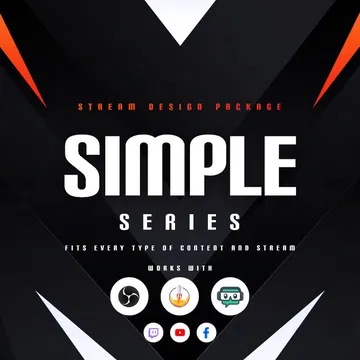 Simple Stream Overlay Pack