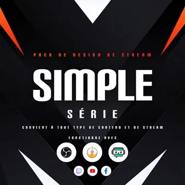 Simple Stream Overlay Pack