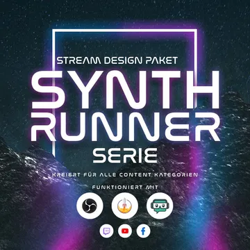 Synthrunner Stream Overlay Pack