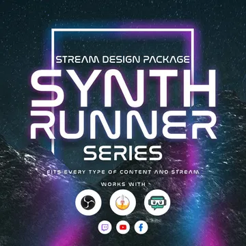 Synthrunner Stream Overlay Pack