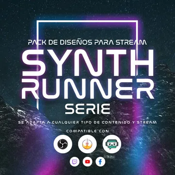 Synthrunner Stream Overlay Pack