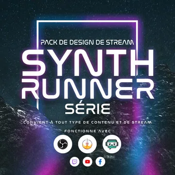 Synthrunner Stream Overlay Pack