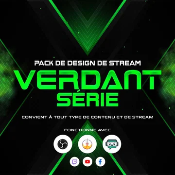 Verdant Stream Overlay Pack