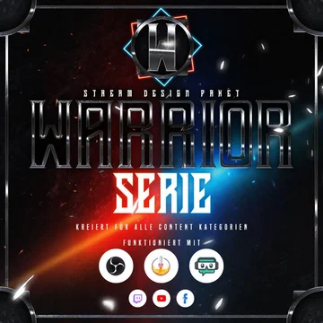 Warrior Stream Overlay Pack